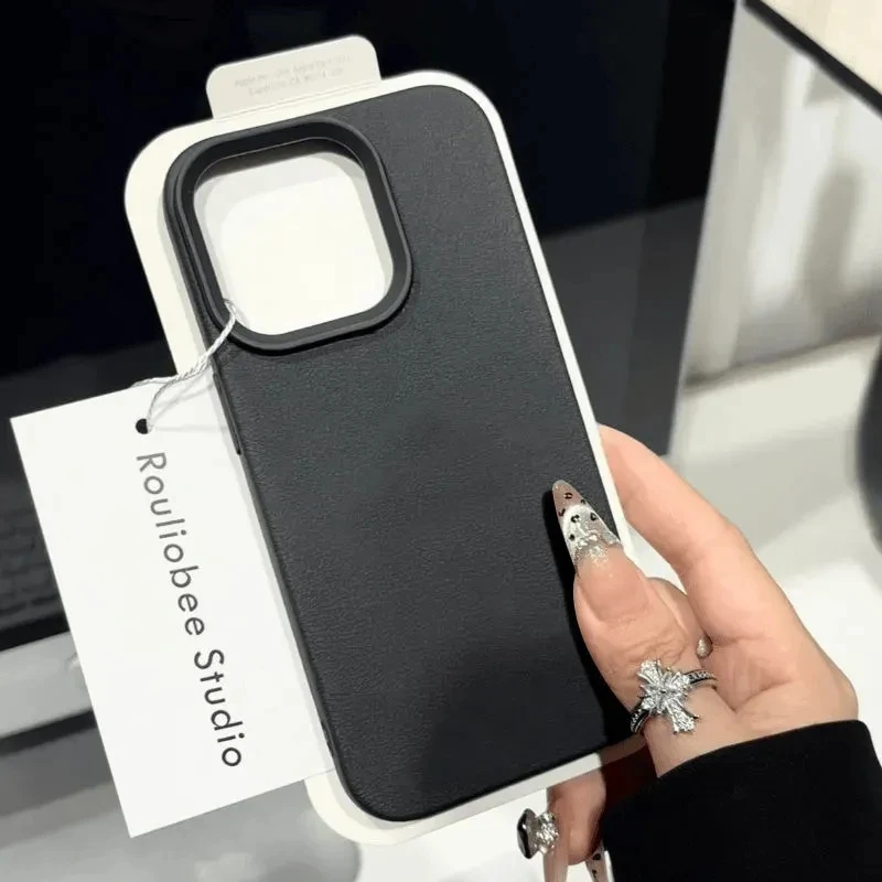 Soft Lichee Silicone Protective Phone Case - Durable Bumper Cover