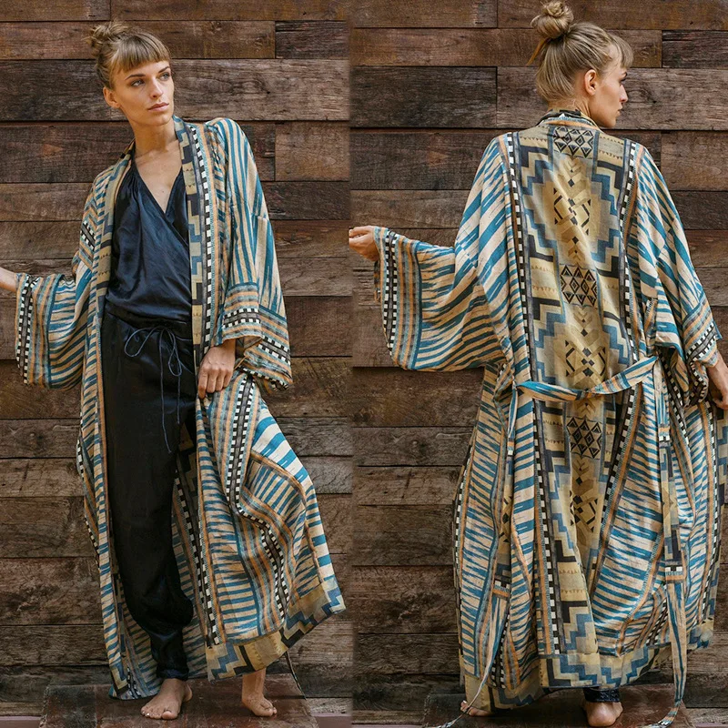Japanese Kimono Cardigan Tassel Fashion Blouse Women