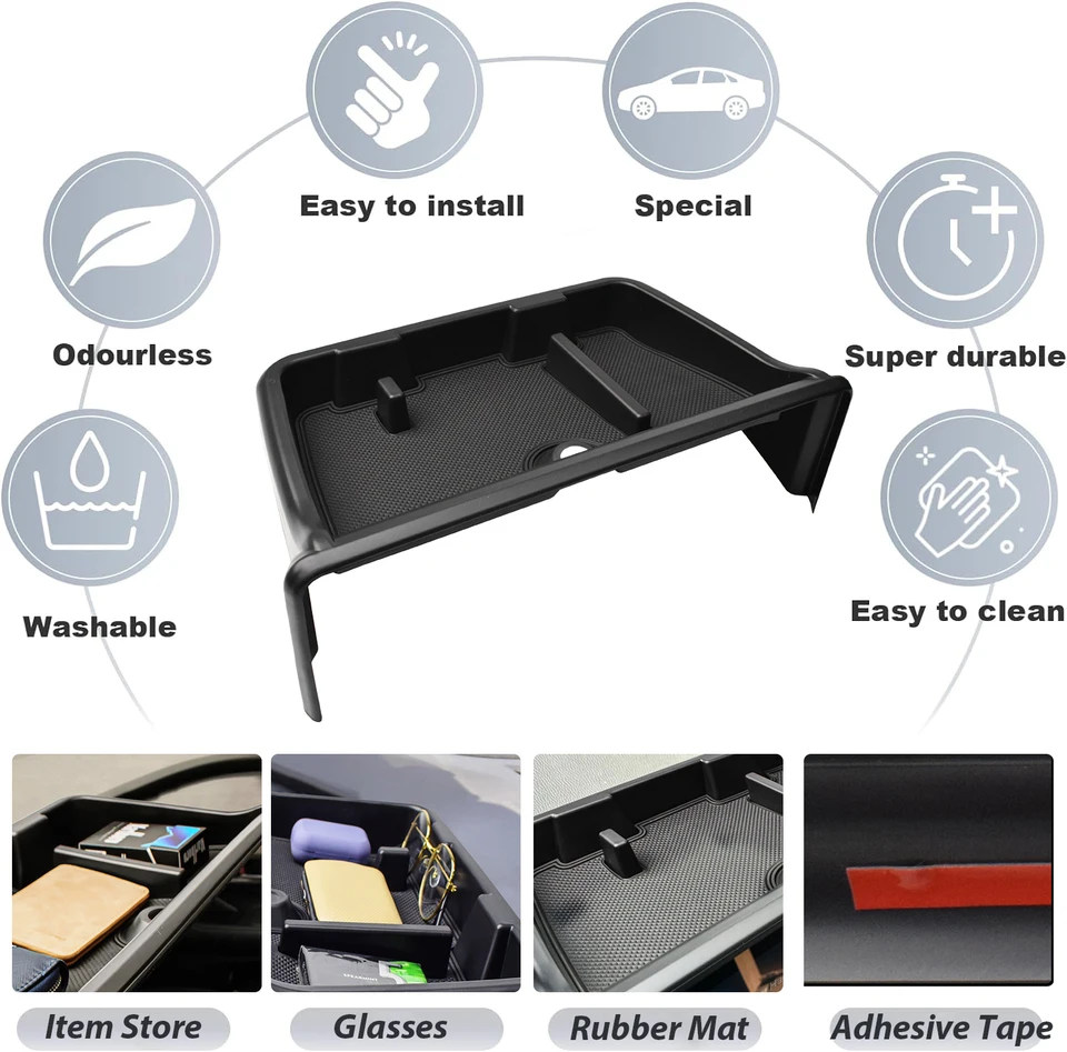 2024 Toyota Grand Highlander Console Organizer 2024 Grand Highlander Center Console Organizer - View #6