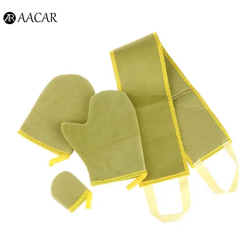 

Self Tanning Mitt Glove Reusable Body Face Bath Cleaning Tools Back Tan Applicator Exfoliating Tan Removal Mitt
