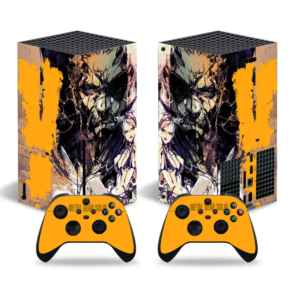 For Xbox Series X Ghost of Tsushima Game PVC Skin Vinyl Sticker Cover  Console DualSense Controllers Dustproof Protective Sticker - AliExpress