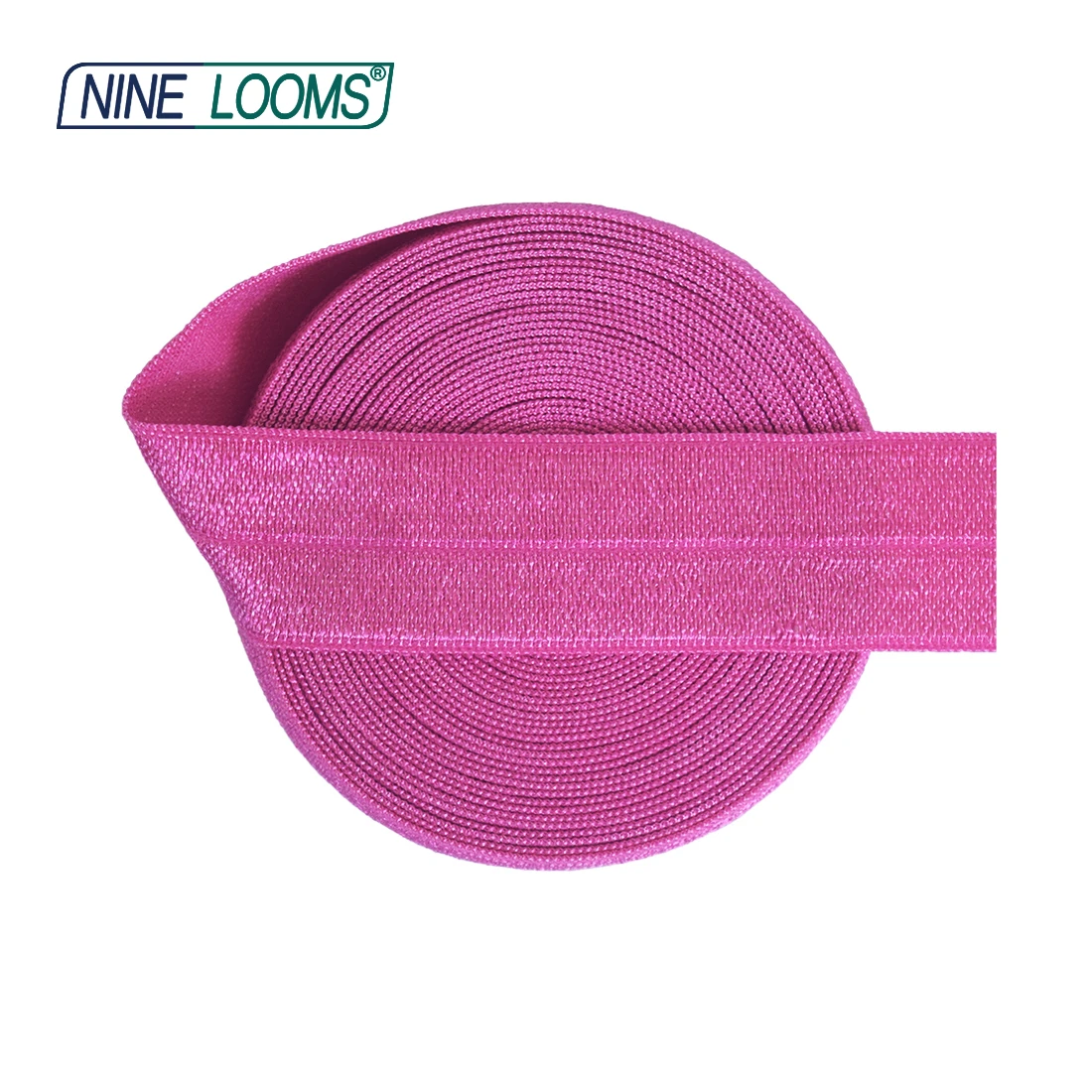 Neun Webstühle glänzend faltbar elastisch Feind 3/4 "20mm massives Spandex Satin band Gurtband Stirnband Dessous Kleid Näh besatz 2 5 10 Yard – Detail 5