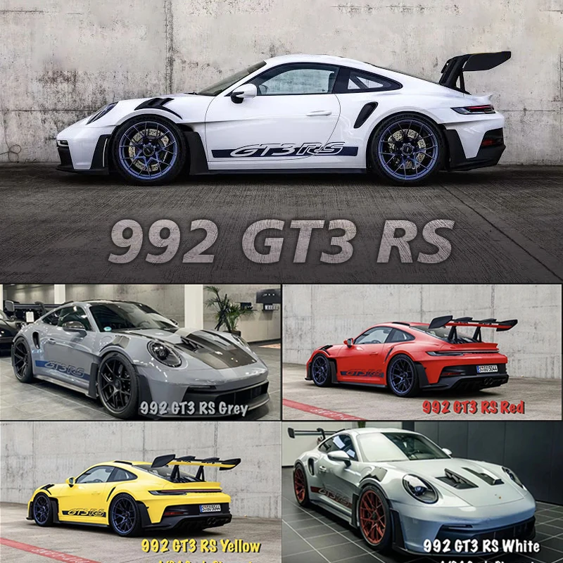 

PreSale SW 1:64 911 992 GT3 RS Diecast Diorama Car Model Collection Miniature Carros Toys Street Weapon