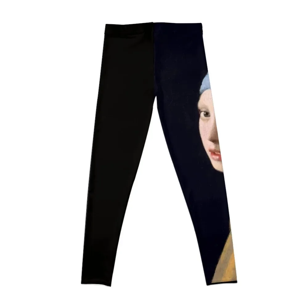 Girl With A Pearl Earring Gifts - Johannes Vermeer Classic 17th Century Masterpiece Painting Gift Ideas for Art Lovers Leggings