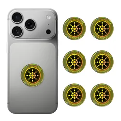 EMF BioChip Protection Anti - Radiation Stickers - Family Pack (6 PCS Gold)