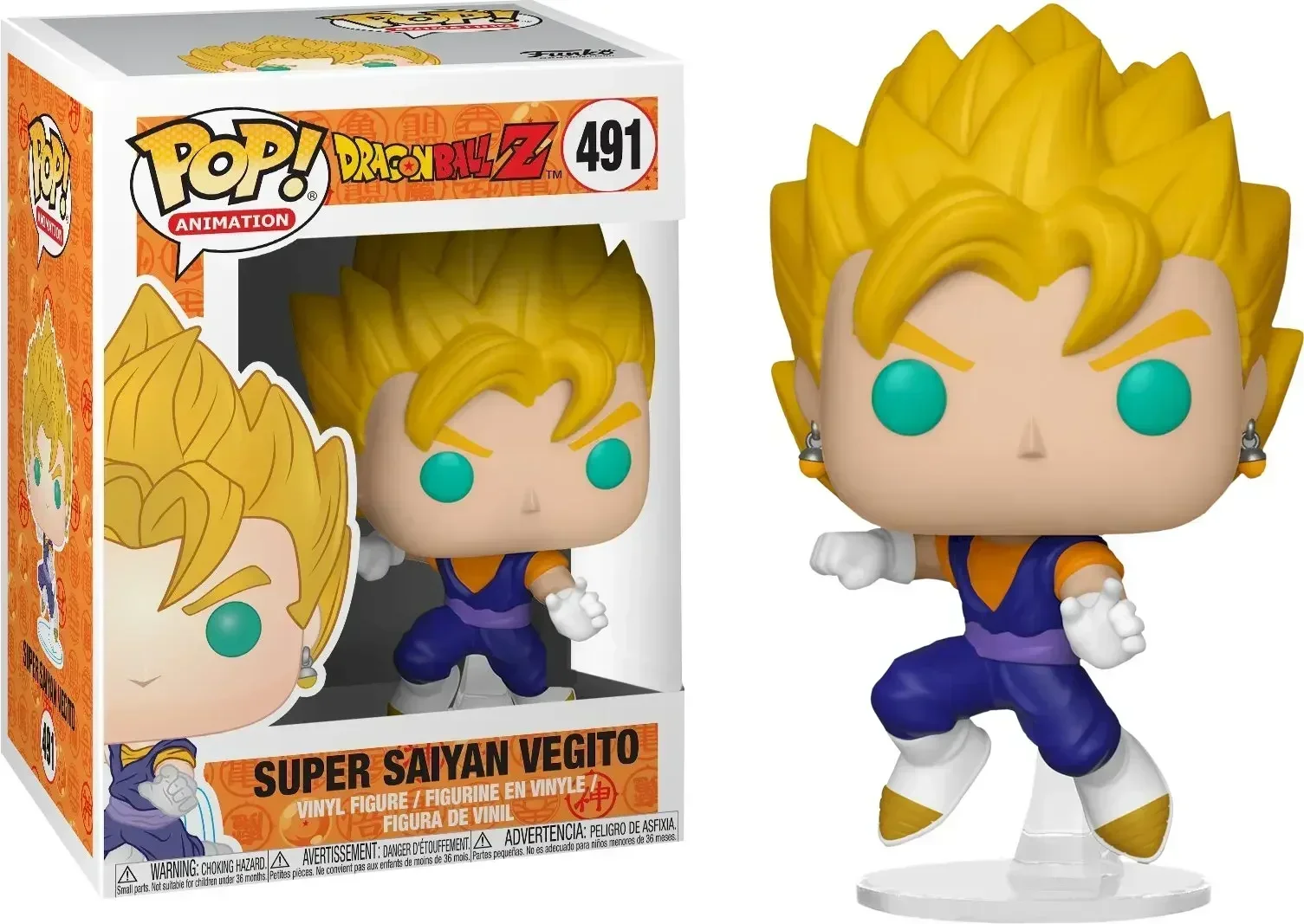 thumbnail image 1 of Funko POP Dragon Ball Z SUPER SAIYAN GOKU 563# ULTRAL 386# VEGETA 758# TRUNKS KRILLIN Figura de acción de vinilo Juguetes modelo coleccionables, 1 of 5