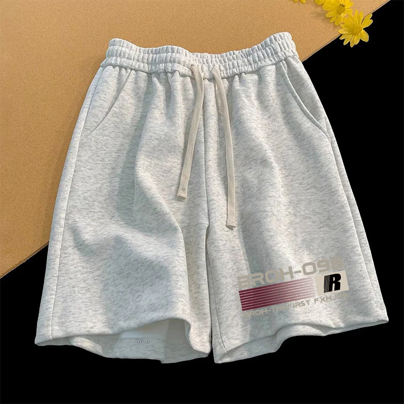 Summer Men's Cotton Shorts Casual and Comfortable Five-point Pants Couple Versatile Medium Pants Fashion Street Sweatpants