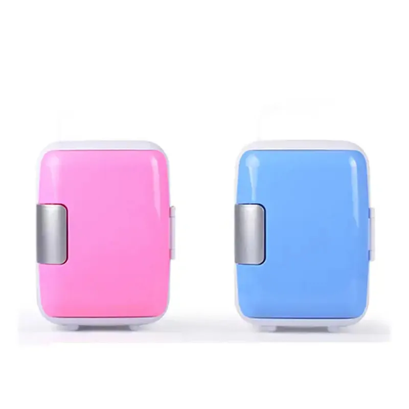 Dc12v Frigo Mini Compact Cooler Box Beauty Refrigerator 4l Car Small Outdoor Drinks Fridge Portable For Bedroom Household