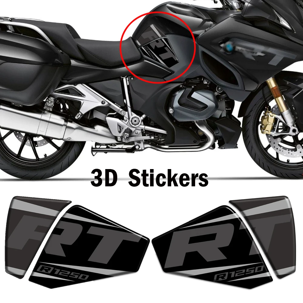 For BMW R1250 R1250RT R 1250 RT Tank Pad Stickers Trunk Side Panniers Luggage Bag Box Decal Protection Accessory 2018 2019 2020 850 900 motorcycle 3d sticker for yamaha protector fairing fuel tank pad decal emblem badge logo tdm protection accessory
