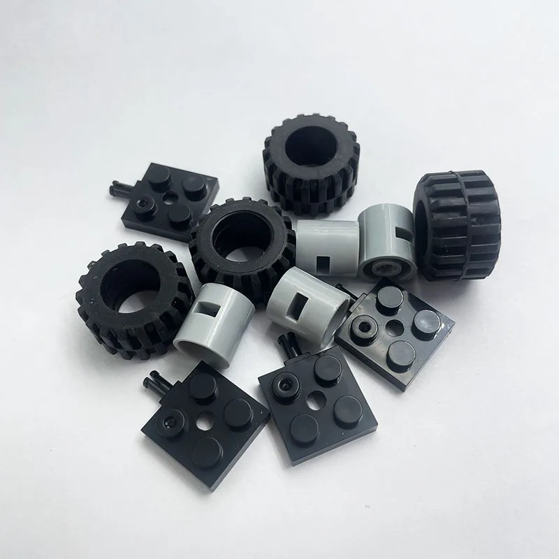 Wheel Car Tire 87697 6014 Vehicle Building Block MOC Toy Gift Play Decoration Boy City DIY Collection