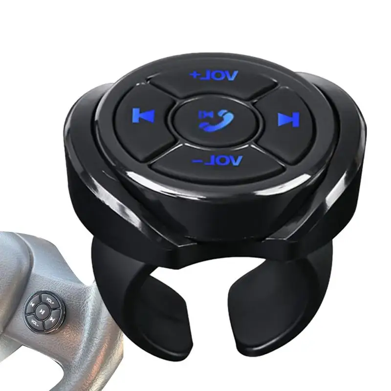 

Media Button Remote Control Phone Remote Radio Controller Selfie Control Music Play Steering Wheel Car Remote Button Media Music