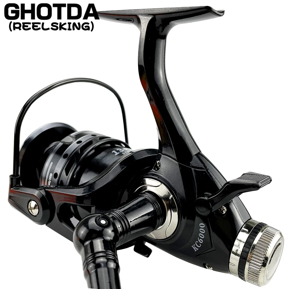 Moulinet de pêche spinning sans gapless métal eau douce et mer grande drague 8KG main gauche droite