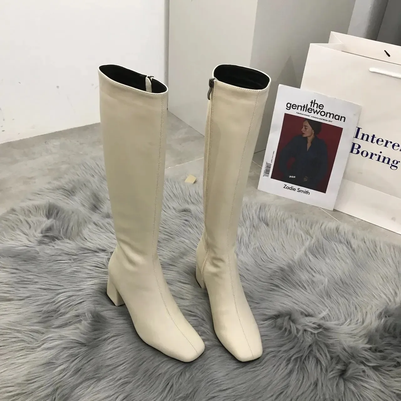 Hot Sale Spring Autumn Lacing Knee High Boots - Women Fashion Heel (BB3)(BB5)(BB2)(CD)