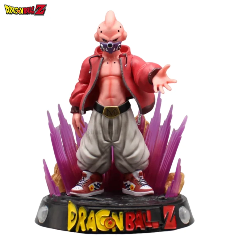

Фигурка из аниме «Драконий жемчуг», экшн-фигурки Majin Buu со стандартной статуей, модель куклы, настольное украшение, подарок для детей на день рождения