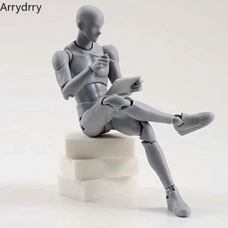 Body-Chan Body Kun Figure Drawing Mannequin for Artists PVC Body Kun and  Body Chan Set Action Figure Model Drawing Figure SHF - AliExpress