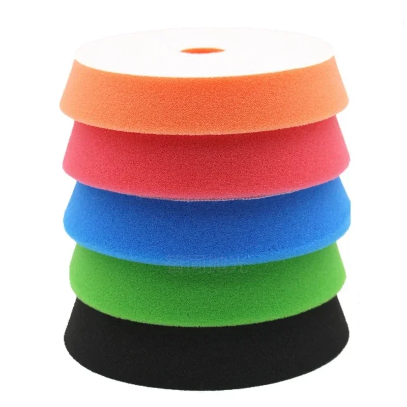 5 PCS 6 inch Car Polishing Pads Sponge Polishing Waxing Pad Wheel for Car Polisher Pad Kit Hot Washer car polishing pad car polish pad car polishing sponge polishing sponge set polishing wheel kit