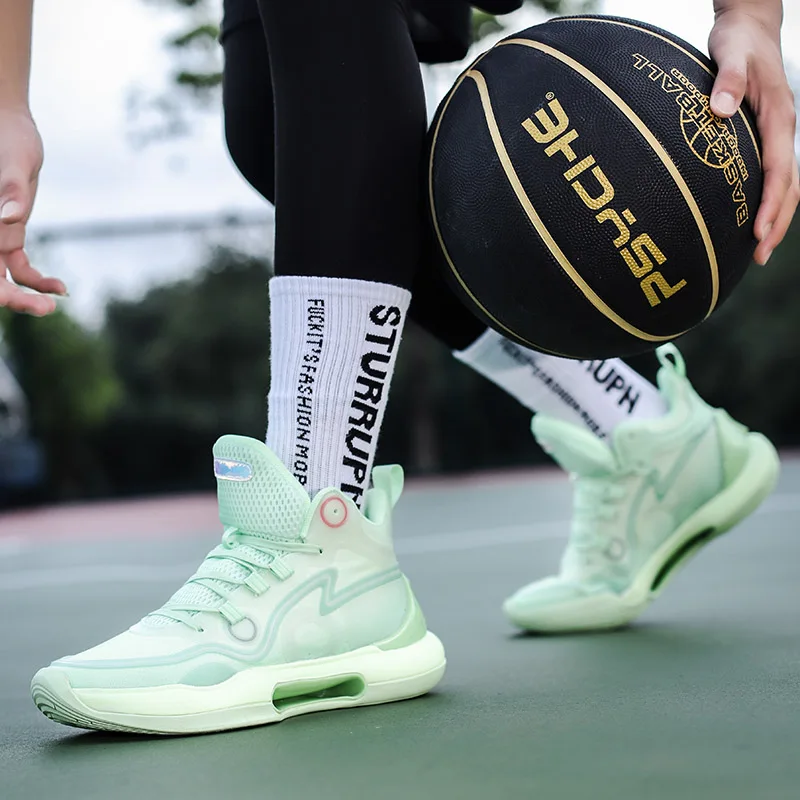 Marken qualität hohe Basketballs chuhe für Männer atmungsaktive sportliche männliche Turnschuhe Trainings korb Stiefel Herren Sport Sportschuhe Frauen