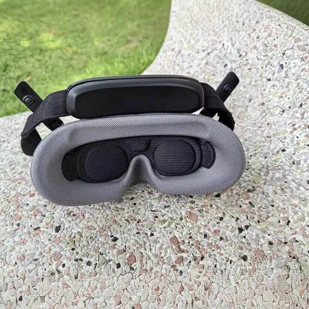Sponge Eye Pad for dji FPV Goggles 3 Eye Mask Lens Cover for dji Avata 2 FPV Goggles 3 Face Cushion Cover Sweat-Proof Non-Slip Drone Goggles Accessories Drone Goggles Cover