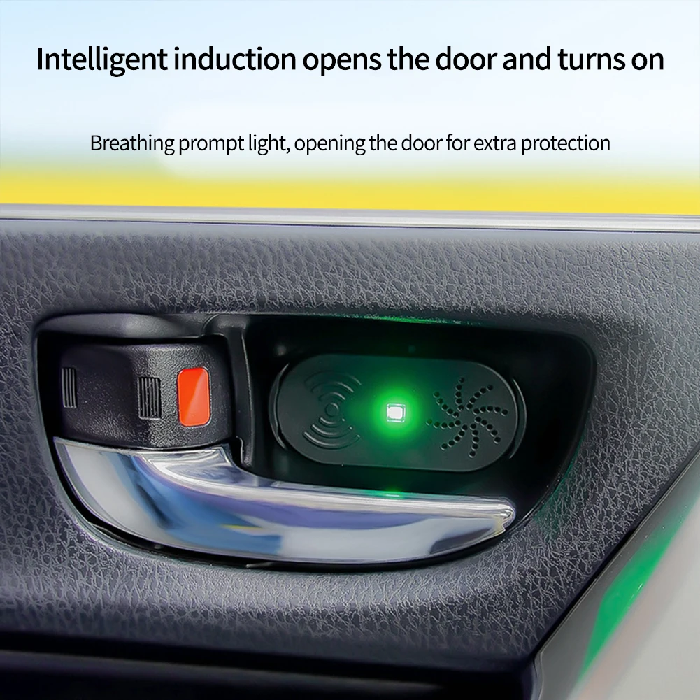 Smart Sensor Alarm Car Door Opening Anti-Collision Device Voice Notifications High Sensitivity Car Door Opening Sensor