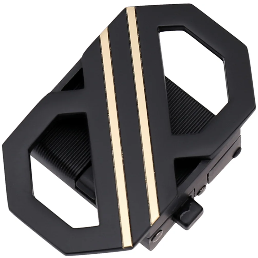 Men Ratchet Buckle Only Genuine Leather Belt Replacement Nickel Free Buckle and Adjustable Belt Fashion Belt Buckle