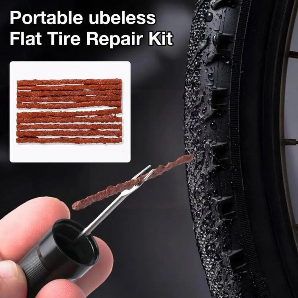 

10/20/30 полосок бескамерная шина фотосессия прокол шины экстренный ремонт автомобиля мотоцикла велосипеда резиновые полосы S6O8