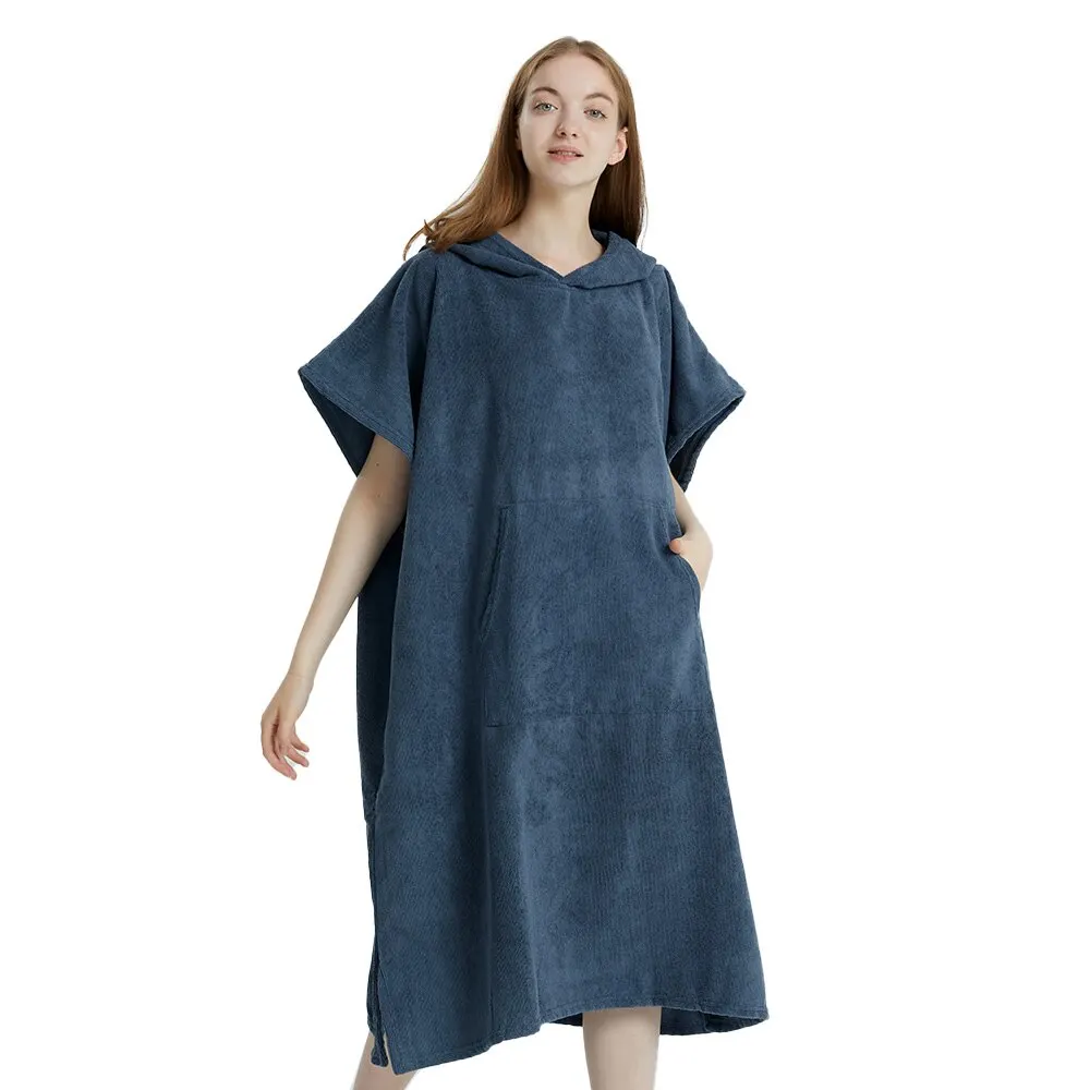 Robe à langer en microfibre avec capuche, séchage rapide, absorbant la