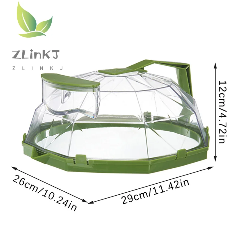 Microwave Cover For Food Clear Microwave Splatter Cover With Water Steamer And Handle 10 Inch Plate Covers Kitchen Gadgets