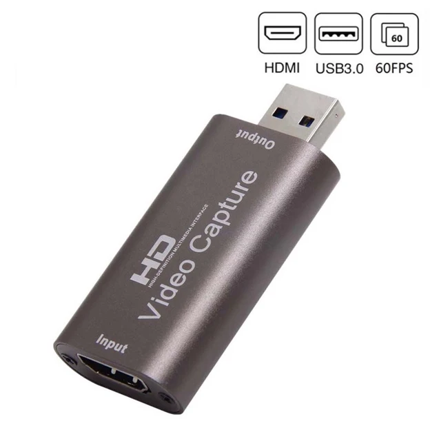 4K Video Capture Card USB 3.0 HDMI Video Grabber Box for PS4 Game DVD  Camcorder Camera