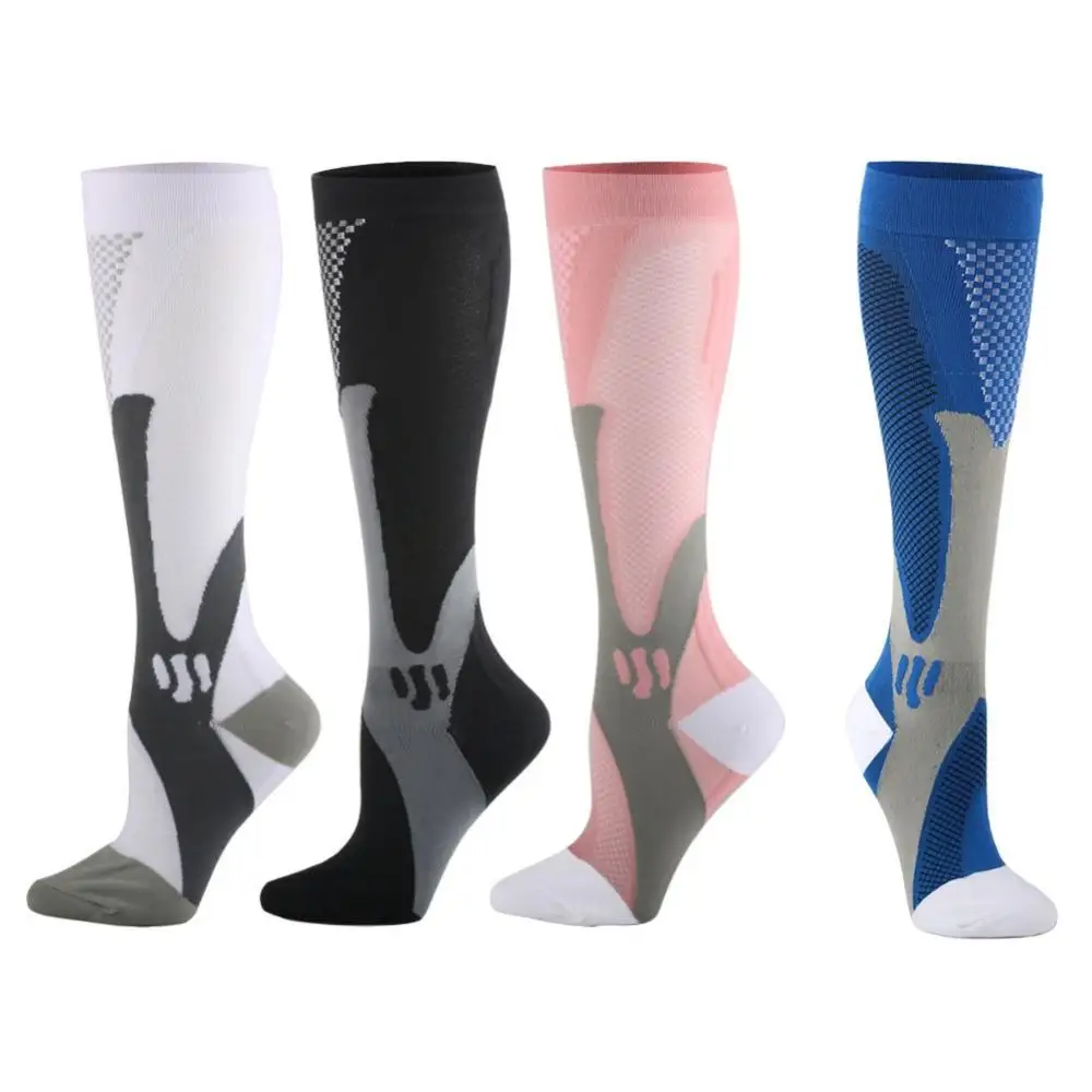 

Outdoor Running Sports Football Socks Stockings Breathable Nurses Compression Calf High Socks Stocking