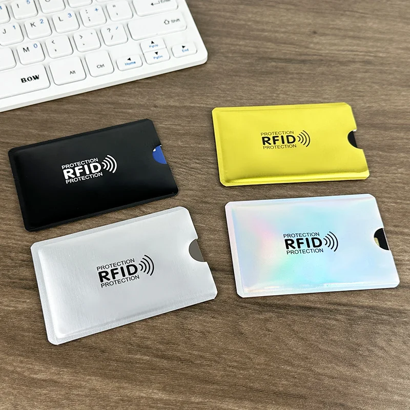 RFID & NFC Protection Card Sleeves - Premium Anti-Skimming Waterproof Shields