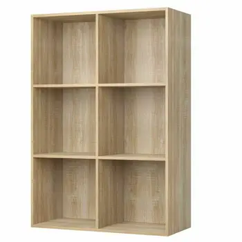 Wooden Bookshelf Desktop Sundries Stationery Organizer 1