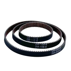 Enhanced Anti - Slip Timing Belt - High Quality GT2, 6mm Width, Various Length Options - High quality - Width 6