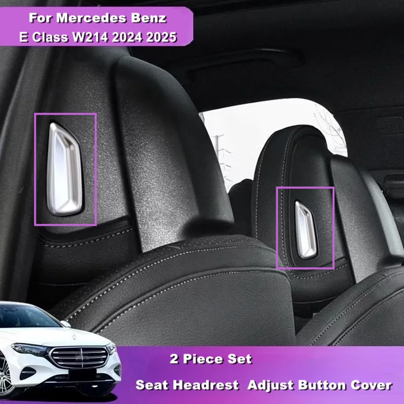 Seat Headrest Adjust Button Cover for Mercedes-benz GLC GLE GLS GL C E Seat Headrest Adjust Button Cover for Mercedes-benz GLC GLE GLS GL C E