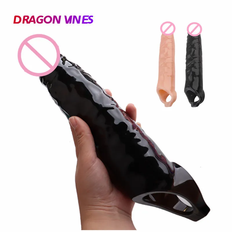 Reusable Silicone Penis Sleeve for Men Delay Dick Enlarge, penis sleeve,penis condom,penis enlargement