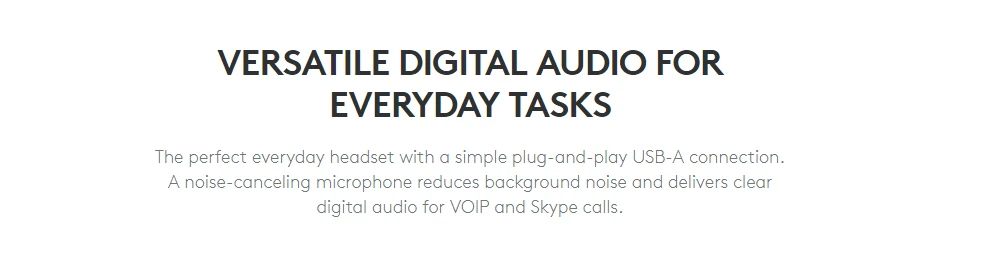 Logitech H340 USB Headset with Digital Audio and Noise-Canceling Microphone 12 S250fb6aace0d4554a9323fff1d4ce4d3y