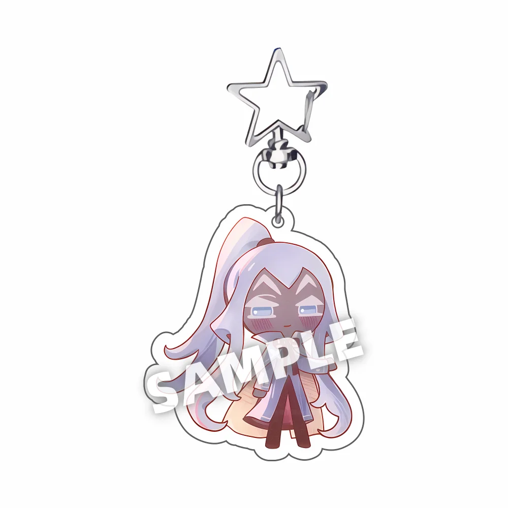 Cookie Run Kingdom Acrylic Keychain - Candy Apple Milk Shadow Pure Vanilla Jewelry Bag Accessory Key Ring Gift