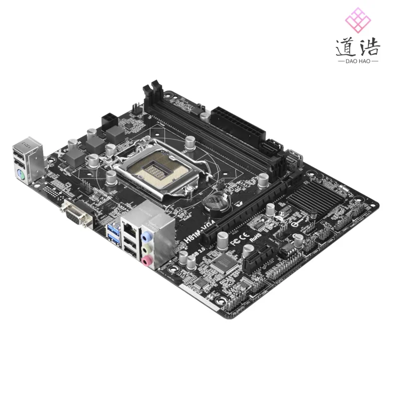 For Asrock H81M-VG4 Motherboard 16GB LGA 1150 DDR3 Micro ATX H81 Mainboard 5 For Asrock H81M-VG4 Motherboard 16GB LGA 1150 DDR3 Micro ATX H81 Mainboard - Image 3