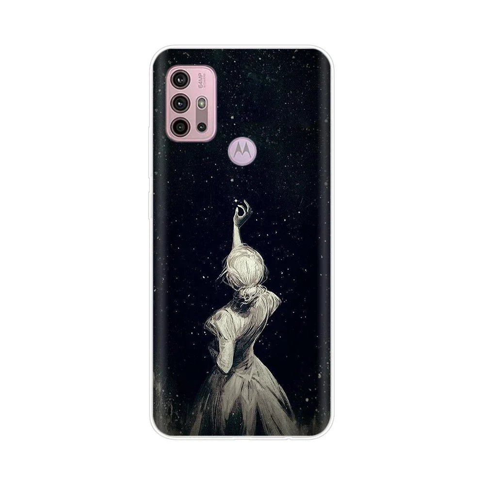 Daisy Design Shockproof Soft Silicone Clear Phone Case