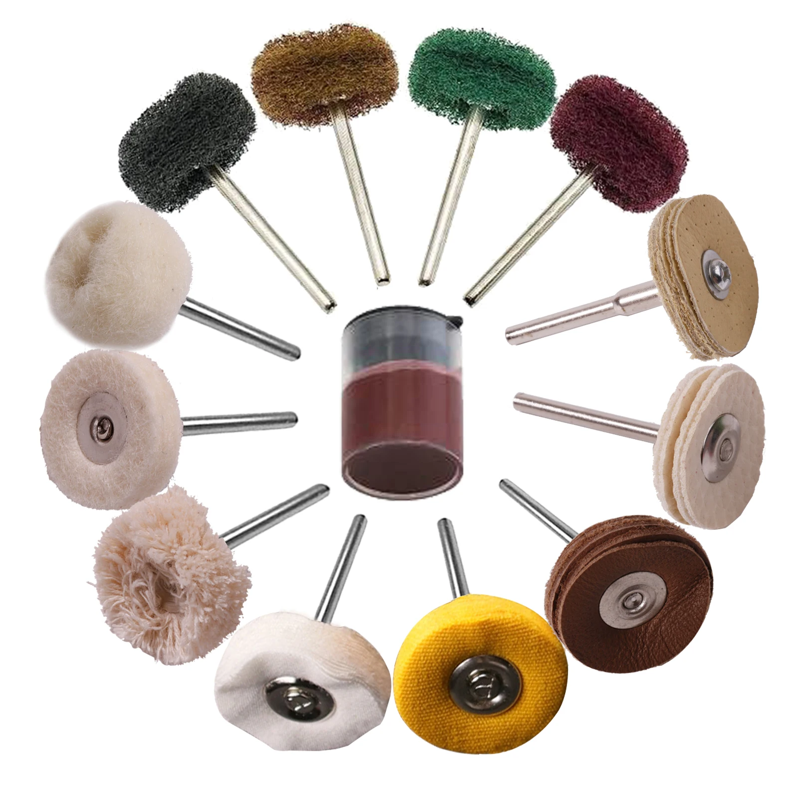 Polishing Buffing Wheel For Dremel Rotary Tool Accessories Cotton Wool