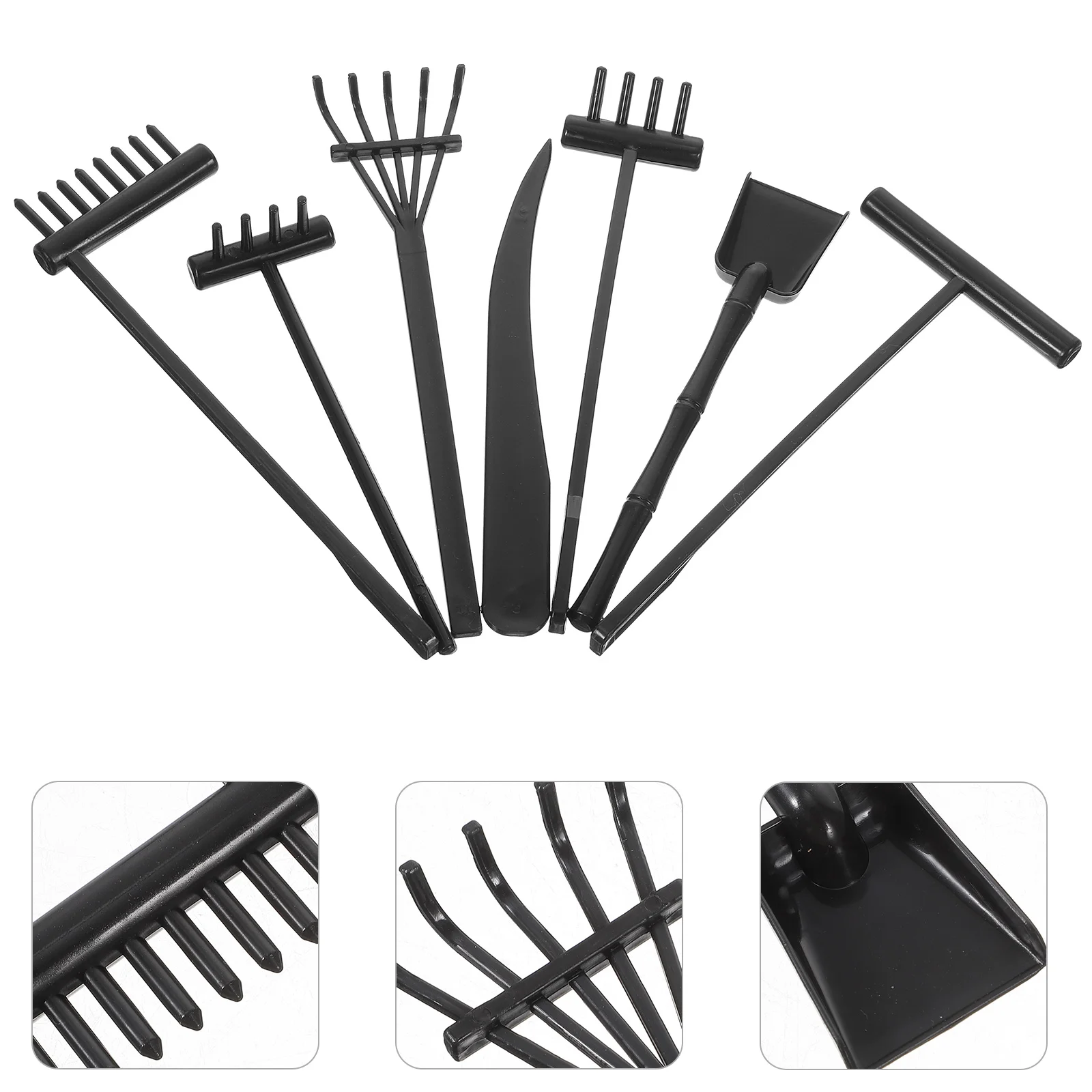 Sand Rake Sandbox Garden Zen Supplies Rakes Kit Accessories Table Meditation Tool Tools 3