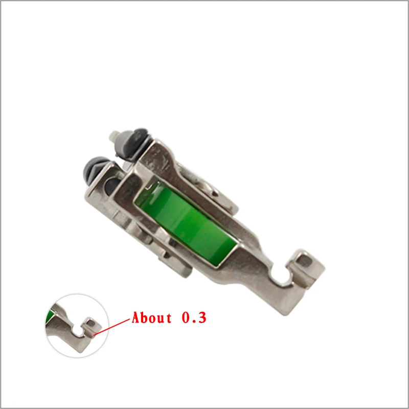 YUKK Industrial Sewing Machine Single Needle Sewing Machine Parts Roller Presser Foot To Put Zipper