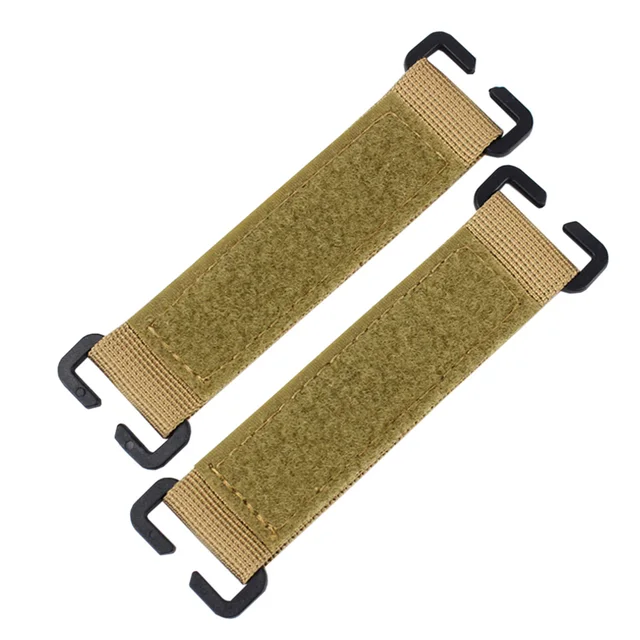 2 Pcs Molle Strip KH