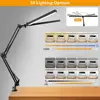 Double Head LED Desk Lamps Stepless Dimmable Led Computer Monitor Light USB Table Lamp for Office Study Reading Lighting Fixture 4