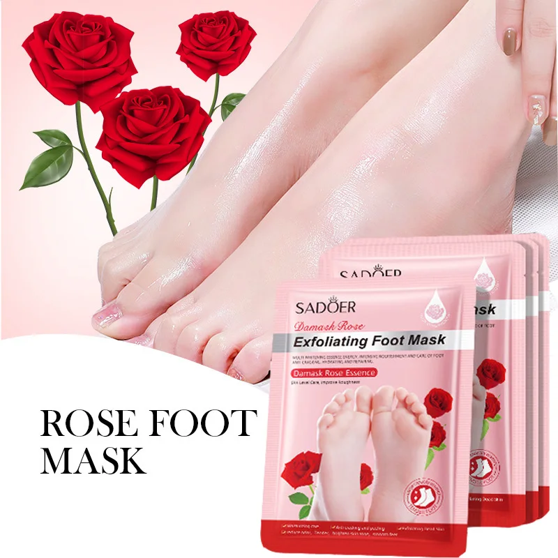 

5 упаковок, отшелушивающая маска для ног