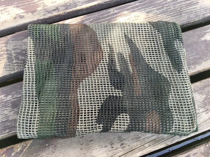 Camouflage Mesh Scarf Veil