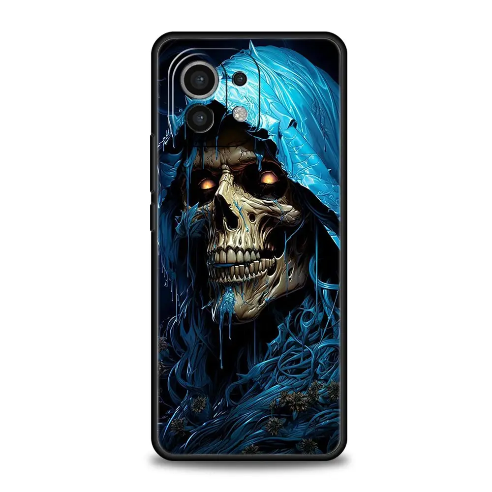 Grim Reaper Skull Skeleton Phone Case Cover