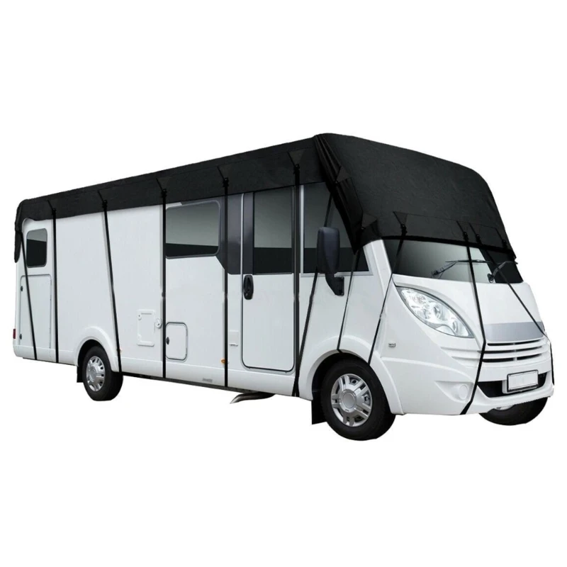 

Upgraded Waterproof Caravans Cover 210D Oxford Cloth Motorhomes Roof Cover