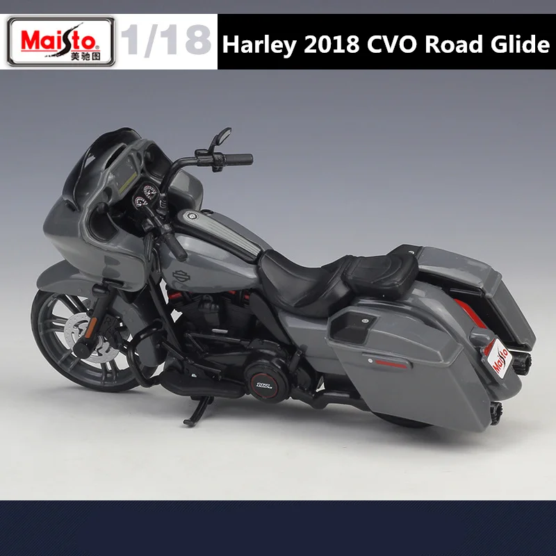 Road Glide Gunship Grey 2018 Street Glide Cvo Maisto 1:18 Harley