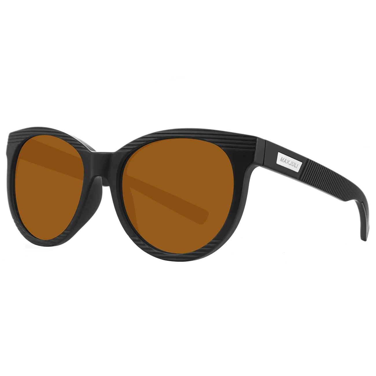 MAXJULI Polarisierte Runde Sonnenbrille für Frauen Männer mit Big Heads Sonnenbrille UV Schutz Angeln Brillen 8128 – Detail 8