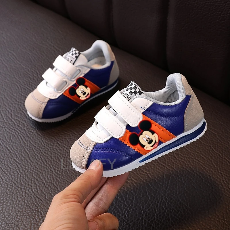 Hot Brand Kids Shoes Children's Mickey Minnie Sports Shoes Casual Pink For Girls Cartoon For Boys sports shoes,kids sneakers,kids shoes,kids sports shoes